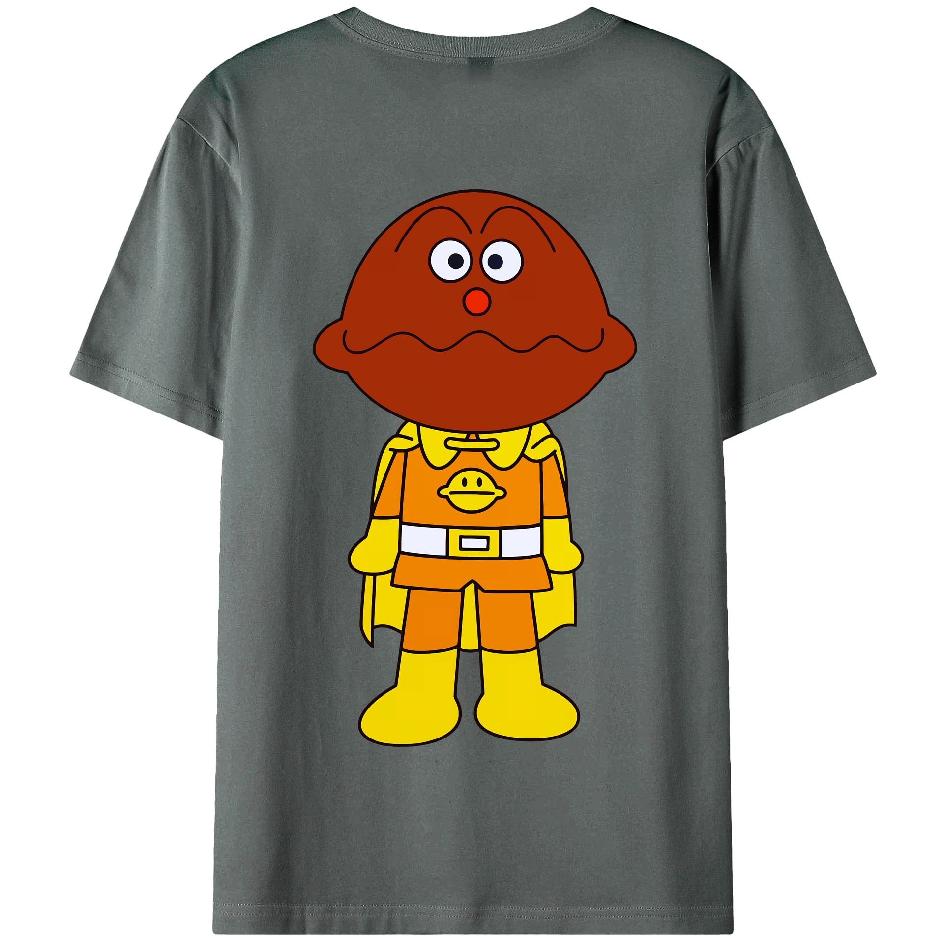 （画像用） アンパンマン Anpanman 綿100％半袖Tシャツ（背面プリント）